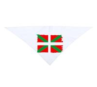 MERCHANDMANIA Pack 2 Pañoletas triangulares suaves bandera de euskadi españa comunidad autonoma vasca moda cuello fiestas