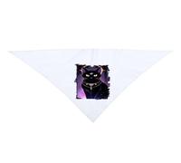 MERCHANDMANIA Pack 3 Pañoletas Grandes triangulares suaves gato negro dios divino astrologia brujas magia moda cuello fiestas