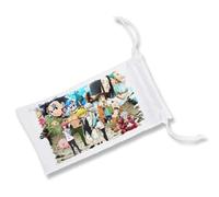 MERCHANDMANIA Pack con 3 Fundas Bolsa Multiusos Anime LOS 7 PECADOS Capitales Manga Serie Gafas Dados rol Personalizada Color