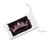 MERCHANDMANIA Pack con 3 Fundas Bolsa Multiusos Blackpink Logo Corona Queen Reinas KPOP Gafas Dados rol Personalizada Color