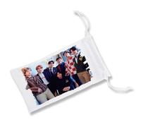 MERCHANDMANIA Pack con 3 Fundas Bolsa Multiusos BTS KPOP Chicos 2025 Born Singer Standing Next to You Gafas Dados rol Personalizada Color