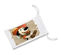 MERCHANDMANIA Pack con 3 Fundas Bolsa Multiusos Dibujos Infantiles Perro Luchador Espadas mosqueteros Gafas Dados rol Personalizada Color