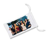 MERCHANDMANIA Pack con 3 Fundas Bolsa Multiusos Grupo Cantantes Fans Chicas Eye on me Gafas Dados rol Personalizada Color