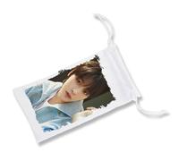 MERCHANDMANIA Pack con 3 Fundas Bolsa Multiusos Grupo KPOP nct Riku High Way to Heaven Gafas Dados rol Personalizada Color