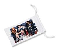 MERCHANDMANIA Pack con 3 Fundas Bolsa Multiusos Hold on Tight Whiplash Chicas Cantantes Gafas Dados rol Personalizada Color