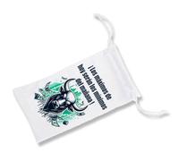 MERCHANDMANIA Pack con 3 Fundas Bolsa Multiusos inversores Bolsa Toro Wall Street Maximus Gafas Dados rol Personalizada Color