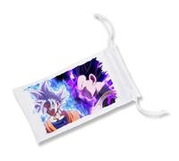 MERCHANDMANIA Pack con 3 Fundas Bolsa Multiusos Luchadores Serie peleas Dioses Angeles Bolas Dibujos Gafas Dados rol Personalizada Color