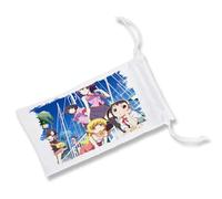 MERCHANDMANIA Pack con 3 Fundas Bolsa Multiusos Monogatari Series Off & Monster Season Gafas Dados rol Personalizada Color