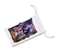 MERCHANDMANIA Pack con 3 Fundas Bolsa Multiusos Serie Anime dr Stone cuarta Saga Temporada Personajes Gafas Dados rol Personalizada Color