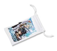MERCHANDMANIA Pack con 3 Fundas Bolsa Multiusos Tsue to Tsurugi no Wistoria Wand and Sword Gafas Dados rol Personalizada Color