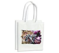 MERCHANDMANIA Pack con 4 bolsas alicia en el pais de las maravillas libro obra literaria compra cocina adorno