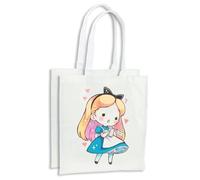 MERCHANDMANIA Pack con 4 bolsas alicia pais maravillas chibi kawaii linda cute anime compra cocina adorno