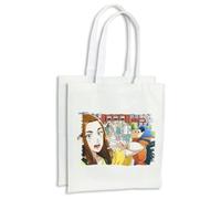 MERCHANDMANIA Pack con 4 bolsas anime serie Darwin Jihen dibujos mono evolucion compra cocina adorno
