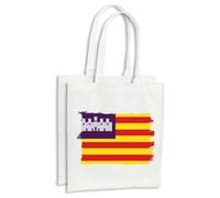 MERCHANDMANIA Pack con 4 bolsas bandera de baleares españa comunidad autonoma compra cocina adorno