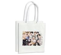 MERCHANDMANIA Pack con 4 bolsas bts grupo kpop fanart anime Dyonisus ProMeTheUs compra cocina adorno