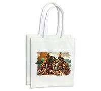 MERCHANDMANIA Pack con 4 bolsas cuadro arte Théodore Géricault, La balsa de la medusa compra cocina adorno