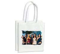 MERCHANDMANIA Pack con 4 bolsas grupo cantantes fans chicas eye on me compra cocina adorno