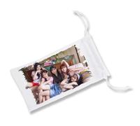MERCHANDMANIA Pack DE 5 Fundas Bolsa Multiusos ablume KPOP Chicas 2025 my Bad Boy Moving Song Gafas Dados rol Personalizada Color