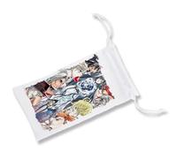 MERCHANDMANIA Pack de 5 Fundas Bolsa Multiusos Anime Serie Shuumatsu no Walküre Dioses vs Humanos Gafas Dados rol Personalizada Color