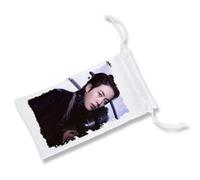 MERCHANDMANIA Pack DE 5 Fundas Bolsa Multiusos BTS Personaje KPOP Cantante 2025 Jin Gafas Dados rol Personalizada Color