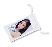 MERCHANDMANIA Pack de 5 Fundas Bolsa Multiusos Cantante Chica Mantra with The IE Way Up Like Gafas Dados rol Personalizada Color