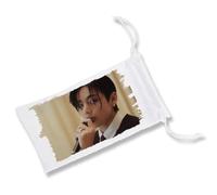 MERCHANDMANIA Pack DE 5 Fundas Bolsa Multiusos Cantantes KPOP vfriends BTS Jimin and v Gafas Dados rol Personalizada Color