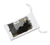 MERCHANDMANIA Pack de 5 Fundas Bolsa Multiusos James Abbott McNeill Whistler, Arreglo en Gris y Negro Gafas Dados rol Personalizada Color