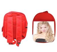 MERCHANDMANIA Pack Mochila Roja y Estuche cantante chica 3am Toxic Till the End APT school material