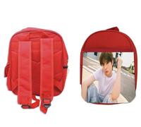 MERCHANDMANIA PACK MOCHILA ROJA Y ESTUCHE cantante coreano kpop tws Lee Kyungmin school material