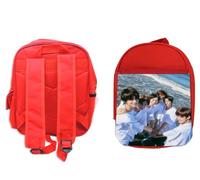 MERCHANDMANIA PACK MOCHILA ROJA Y ESTUCHE grupo coreano kpop tws Ritme Hidup Remaja dalam school material