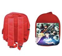 MERCHANDMANIA PACK MOCHILA ROJA Y ESTUCHE Isekai Shikkaku no longer human in another world school material