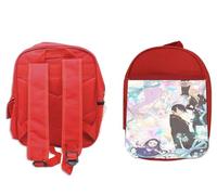 MERCHANDMANIA PACK MOCHILA ROJA Y ESTUCHE Katsute Mahou Shoujo to Aku wa Tekitai shiteita school material