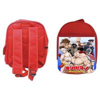 MERCHANDMANIA PACK MOCHILA ROJA Y ESTUCHE Kinnikuman Kanpeki Ch?ujin Shiso-hen school material