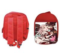 MERCHANDMANIA Pack Mochila Roja y Estuche serie anime Jibaku Sh?nen Hanako-kun yugi amane school material