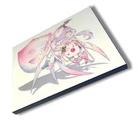 MERCHANDMANIA Panel fotográfico decorativo arachne kumo desu ga nani ka serie anime manga cuadro acabado brillante elegante pared