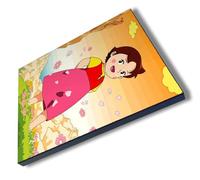 MERCHANDMANIA PANEL FOTOGRÁFICO DECORATIVO HEIDI ABUELO SERIE ANTIGUA ANIME alpes retro cuadro acabado brillante elegante pared