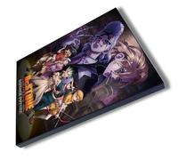 MERCHANDMANIA Panel fotográfico decorativo serie anime dr stone cuarta saga temporada personajes cuadro acabado brillante elegante pared