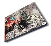 MERCHANDMANIA Panel fotográfico decorativo serie anime dr stone manga piedra ciencia senku cuadro acabado brillante elegante pared