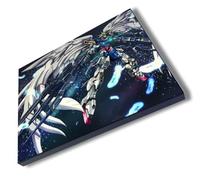 MERCHANDMANIA Panel fotográfico decorativo serie anime gundam angel mechas mecas combate cuadro acabado brillante elegante pared