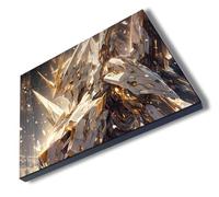 MERCHANDMANIA Panel fotográfico decorativo serie anime gundam golden mechas mecas combate cuadro acabado brillante elegante pared
