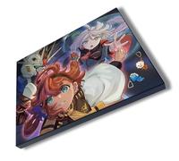MERCHANDMANIA Panel fotográfico decorativo serie anime gundam mercury mechas mecas combate cuadro acabado brillante elegante pared