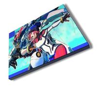 MERCHANDMANIA Panel fotográfico decorativo serie anime gundam yuzuriha mechas mecas combate cuadro acabado brillante elegante pared