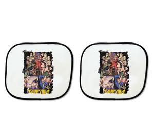 Merchandmanía Parasol Doble Serie Anime Golden Kamui Personajes Poster Portada sunshield Coche