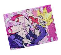 Merchandmanía Puzzle Pequeño tamaño Aprox. A5 de 48 Piezas con Marco Anime Panty Stocking Chicas Angel traviesas Rompecabezas puzle para Adulto