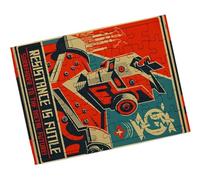 Merchandmanía Puzzle Pequeño tamaño Aprox. A5 de 48 Piezas con Marco Cartel Retro Robot Terror pelicula tecnologia Futuro Rompecabezas puzle para Adulto