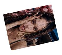 Merchandmanía Puzzle Pequeño tamaño Aprox. A5 de 48 Piezas con Marco Chica Tia Cantante Grupo Mundial Spaghetti Rompecabezas puzle para Adulto