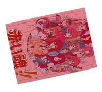 Merchandmanía Puzzle Pequeño tamaño Aprox. A5 de 48 Piezas con Marco Chicas Anime Fairy Tail rias DXD Ranma Steins Gate Rompecabezas puzle para Adulto