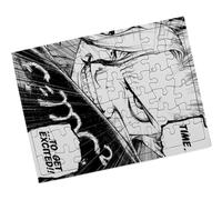 Merchandmanía Puzzle Pequeño tamaño Aprox. A5 de 48 Piezas con Marco dr Stone Manga Escena senku Personaje Ciencia Rompecabezas puzle para Adulto