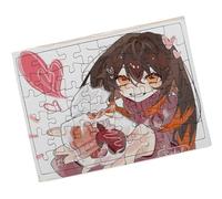 Merchandmanía Puzzle Pequeño tamaño Aprox. A5 de 48 Piezas con Marco gahiakuta Amo Corazon Amor Love Cute Kawaii Chica Rompecabezas puzle para Adulto