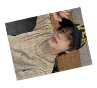 Merchandmanía Puzzle Pequeño tamaño Aprox. A5 de 48 Piezas con Marco Lucky Fire Confetti Grupo Musical Mundial Rompecabezas puzle para Adulto